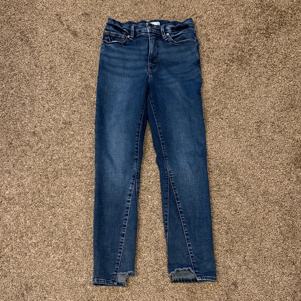Good American Dark Blue Skinny Jeans